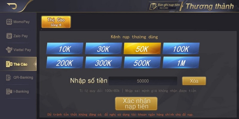 Hướng dẫn các bước nạp tiền 99ok dễ dàng và hiệu quả
